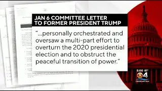January 6 Committee Issues Subpoena To Former President Donald Trump
