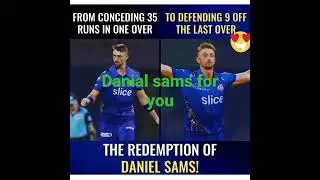 Daniel Sam's back |MI vs Gt #ipl2022 #ipl #mi