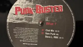 Punk Buster - What? ( Sam Punk Vs Steve L Remix ) - 2004