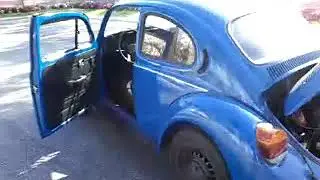 Meu Fusquina azul