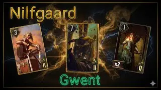 Gwent | Nilfgaard enslave assimilate vs #nilfgaard #monsters #skellige witcher Card Game25100121