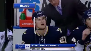Alex Pietrangelo scores his 1st career NHL goal | October 24, 2009 | Blues vs. Stars