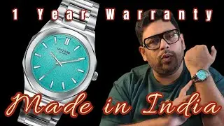 This Made in India Sonata Poze has Citizen Forza vibe for ₹1500 | The best dial in budget watch?