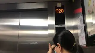 (R2) Mitsubishi NEXIEZ-MR elevator at Block V3 Home City 177 Trung Kính apartment