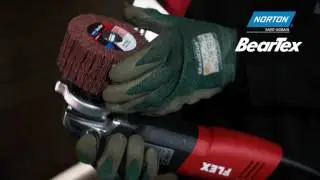 Blending & Finishing large surface areas with BearTex Satinex Wheels