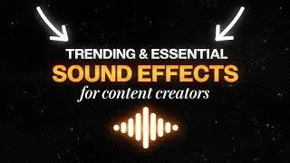 🔥🎧 Trending Sound Effects for Content Creators | 100% No Copyright | YouTubers Must Use!