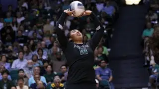 Rainbow Wahine Volleyball 2017 - Hawaii Vs UC Davis