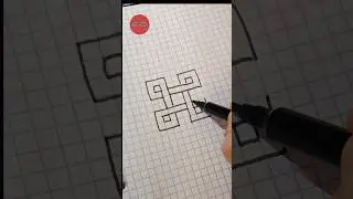 infinite figure drawing #shorts #reels #video #art #drawing