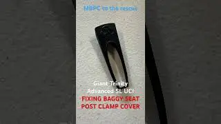 Giant Trinity Disc 2025 UCI TT - Advanced SL. Baggy seat post clamp fix