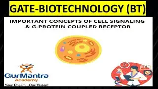 GATE BT | Lecture-11 | GPCR | cAMP | G Protein coupled receptor | Gurmantra Academy