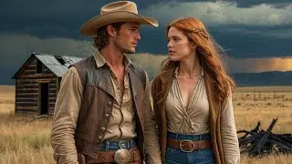 Gentle Cowboy and the Lonely Widow Write a Love Story Under Prairie Stars