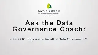Is the CDO Responsible for all of Data Governance?
