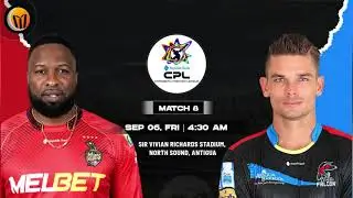 CPL Fever Alert 2024! Antigua and Barbuda Falcons vs Trinbago Knight Riders Who&rsquo;s winning this?