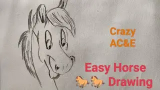 Easy Horse Drawing/Drawing for kids #youtube #viral