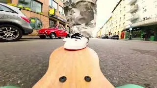 Loaded Longboard Vanguard Flex 2 Orangatang Caguamas Paris Trucks #longboarding #skateboarding #fun