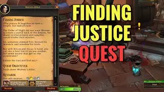 Finding Justice Quest (WoW TWW)