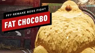 Final Fantasy 7 Remake Walkthrough - Fat Chocobo Boss Fight
