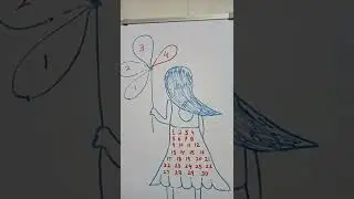 number writing practice with cute girl#shorts #viral #youtubeshorts #shortsvideo Subscribe please