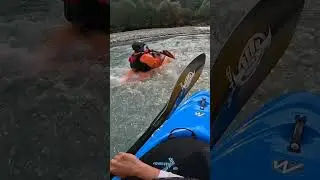 Isel Rolling Machine 🌀 #kayak #whitewater #fun #travel #austria