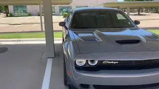315/35R20 tires on the widebody challenger.-Eliminating Wheel Gap without looking lowering