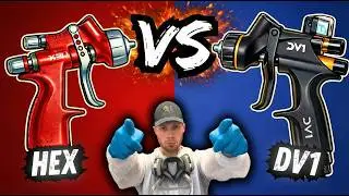 DeVilbiss DV1 vs Sagola HEX. One Is Clearly Better.