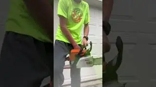 Stihl MS 250 Starting