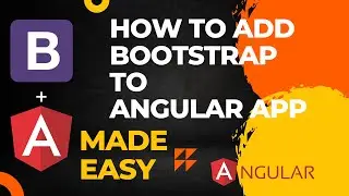 How to add Bootstrap to Angular App. Angular+ bootstrap