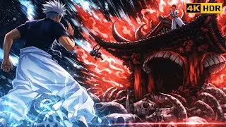 GOJO VS SUKUNA FULL FIGHT | Jujutsu kaisen [4k HDR 60fps]