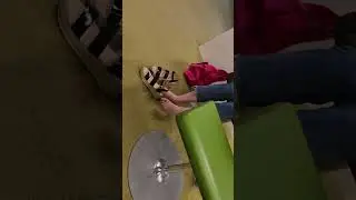 candid hot library bare feet shoeplay sandal