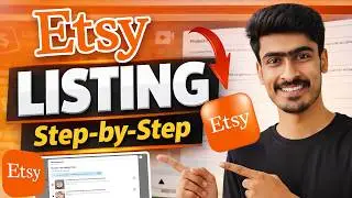 Etsy Listing With SEO Step by Step (2026) | Complete Beginner Guide to Create & Optimize Listings