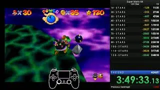 Super Mario 64 [120-Stars] Glitchless SpeedRun