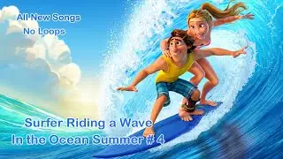🏄&zwj;♂️ Surfer Riding a Wave in the Ocean Summer # 4