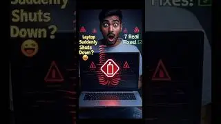 💻 Laptop achanak Shut Down? 😱 Fix It Now with These 7 Real Solutions! ✅ #laptopfix #techtips #fix