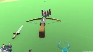 Bowling with a Crossbow - Modbox HTC Vive Sandbox Game
