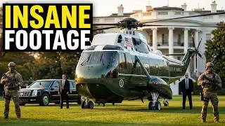 Marine One - Presidential Helicopter President Trump's Departure & Arrival to White House Lawn
