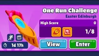 Subway Surfers x Mexico Halloween | Claiming New Board | Edinburst | One Run Challenge | #gaming 
