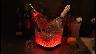 LED luminous bucket for bar accessories