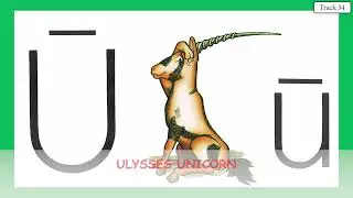 ULYSSES UNICORN 33   VOCAL  WITH LYRICS KINDERGARTEN WITH ACE AND CHRISTI  LETTER SOUND