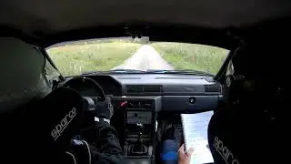 Rally Edane 2019, SS3 Sandviken, Mathias Gustafsson VOC