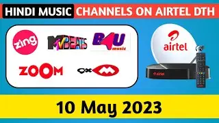 Hindi Music channels availability on airtel digital tv | airtel digital tv music channel number