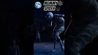 Mummy Spider (Point Guard) 🏀 Graveyard Nightmare Ballers Halloween Basketball Team