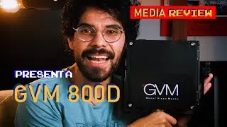 UNA LUZ MUY VERSATIL/ TE PRESENTO LA GVM 800D