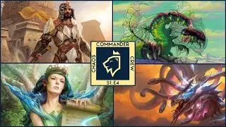Chaos Commander Crew | S1: E4 | Daghatar, Cromat, O-Kagachi, Rubinia | MTG Sealed EDH Gameplay