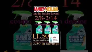 1️⃣5️⃣ Family dollar any day deals Deals are valid 2/8- 2/14  #familydollar