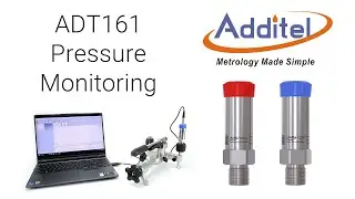 Additel 161 Pressure Monitoring with LogII Software