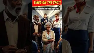 Flight Attendant Kicks😱Elderly Black Couple Off Flight&hellip; Pilot Fires Her Instantly!🔥