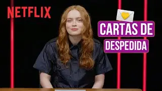 La carta de despedida de Sadie Sink | Stranger Things 5 | Netflix