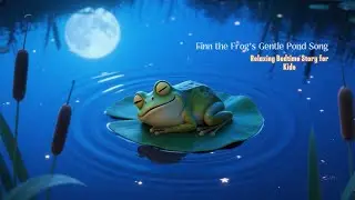 Soothing Bedtime Story for Kids l  Finn the Frog’s Gentle Pond Song