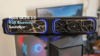 Havit SK215 2.0 RGB Bluetooth Soundbar Review &mdash; Sound Quality, Features & Honest Performance!