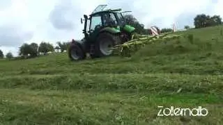 Deutz Fahr Agrotron + Claas Volto | Schlagkraft beim Kreiseln
